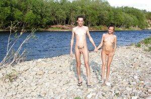 Watch this homemade photo featuring young and horny couple on nudesceleb.com