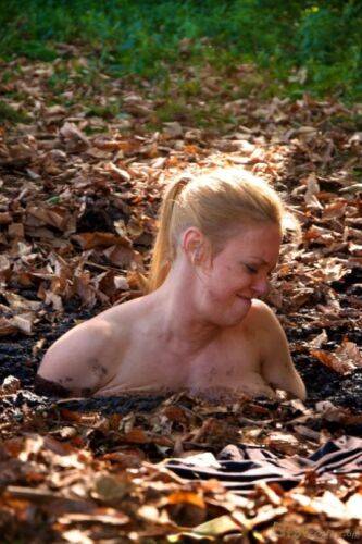 Sex slaves Darling & Hazel Hypnotic are rendered helpless out in the woods on nudesceleb.com