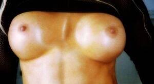Model Muscles Bodybuilder Big Tits on nudesceleb.com