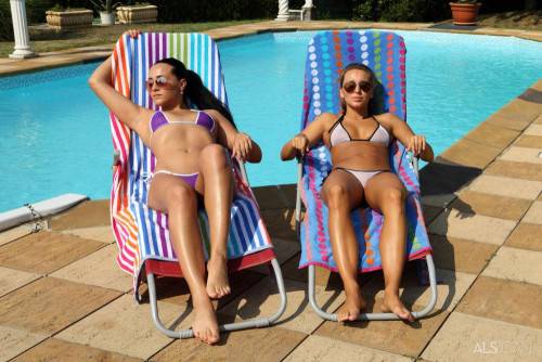 Ana Rose & Whitney Conroy In Sun And Splendor on nudesceleb.com