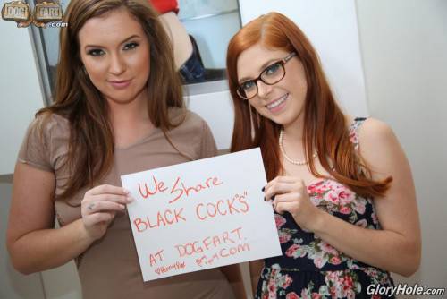 Penny Pax And Maddy O'reilly Pretty Much Wrote The Book On Being Black Cock Sluts. Maddy Finds Herself In The Middle Of A Lunch Date When Penny Calls Her Over To A Filthy Glory Hole. on nudesceleb.com