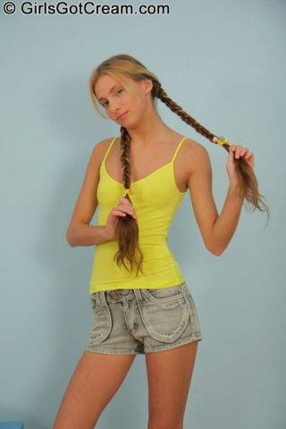 Slim pigtailed teen tatiana silk ass fucked and creampied - Russia on nudesceleb.com