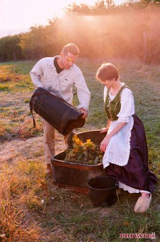 Big Titted Village Slut Jane Darling Gets Nailed Outdoors In Barrel For Grapes on nudesceleb.com