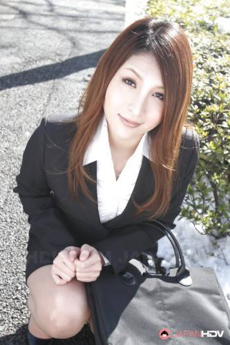 Superb japanese redheaded cutie Rara Mizuki in softcore gallery - Japan on nudesceleb.com