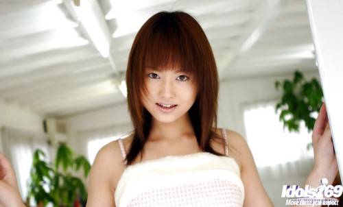 Foxy japanese young Akiho Yoshizawa in hot undies posing - Japan on nudesceleb.com