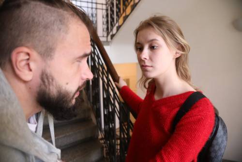 Eyla Moore Pleases Bearded Dude In The Living Room on nudesceleb.com