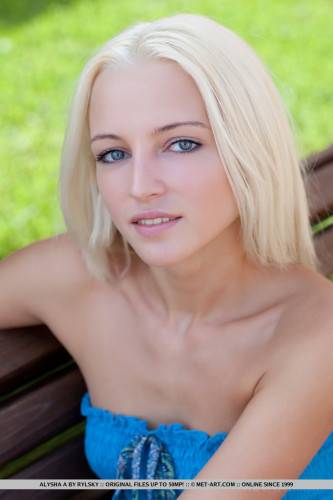 This Softcore Gallery Is Very Popular And The Only Reason Is Stunning Blonde Alysha A. on nudesceleb.com