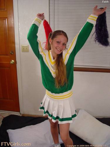 Mary Kate Ashley Is A Cheerleading Teen With Small Tits And An Eager Pussy For Showing Off. on nudesceleb.com