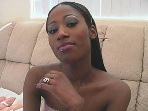 Dark Skinned Chick India Shoves White Fake Cock In Her Hungry Brown Pussy - India on nudesceleb.com