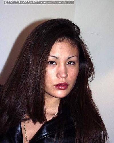 Slim Asian Jade Hsu With Big Pussy Lips Removes Her Black Jacket And Panties on nudesceleb.com