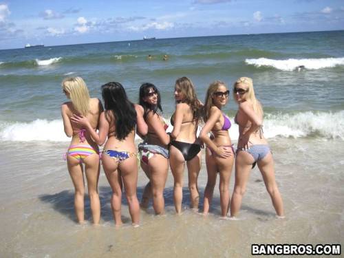 Megan Moore, Mia Lelani And Holly Sampson Go Home For A Fuck After Bikini Contest on nudesceleb.com