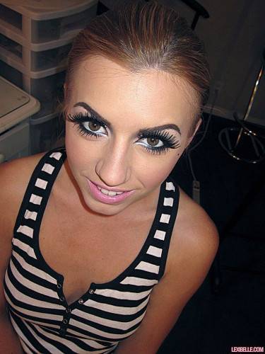 Behind The Scenes With Naughty Girl Lexi Belle That Shows Her Private Parts on nudesceleb.com