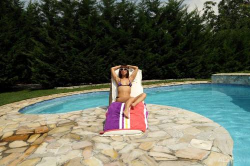 Gina Gerson & Tina Hot - "Quick Dip" on nudesceleb.com