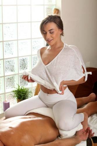 MILF with incredible breasts Josephine Jackson takes a dick on a massage table - Ukraine on nudesceleb.com
