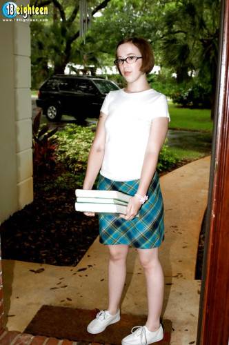 Very attractive young Jenny Alexander in skirt rammed by dick on nudesceleb.com