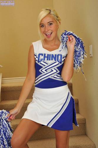 Sexy Blonde Kaylee Hays Is A Cheerleader And One Of The Hottest Babes In College. on nudesceleb.com