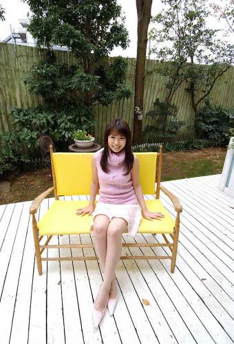 Playful And Kinky Asian Girl Aya Shiraishi Is Flashing Her Hairy Bushy Up The Skirt on nudesceleb.com