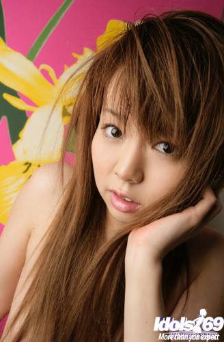 Luscious japanese teen Yume Kimino denudes small tits and hairy twat - Japan on nudesceleb.com