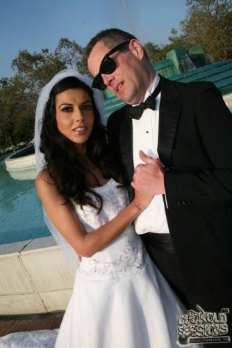 Pretty Bride Lou Charmelle Is Cheating Her Boyfriend With The Stiff Black Piston on nudesceleb.com