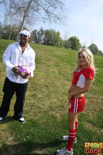 Small Titted Soccer Girl Paris Gables Gets Brutally Banged By Black Man With Oversized Dick on nudesceleb.com