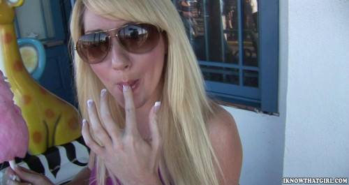 Blonde Babe Missy Woods Starts Sucking Dick In The Car And Continues Fucking It At Home on nudesceleb.com