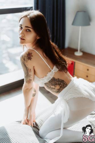 Dariseyes in A Pearl of Tenderness by Suicide Girls on nudesceleb.com