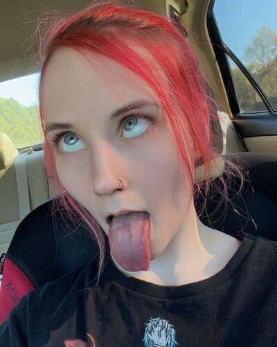 Drool Girls Long Tongue ahegaoselfies lovelucy on nudesceleb.com