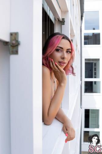 Sunnie Max in Whispers of Pink by Suicide Girls on nudesceleb.com