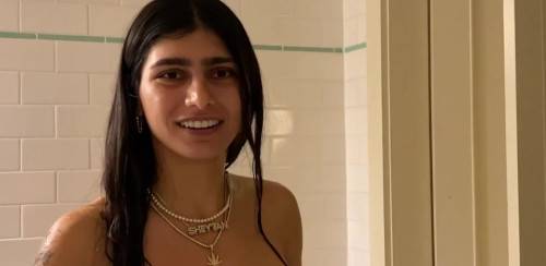 Mia Khalifa, Latest From OF on nudesceleb.com