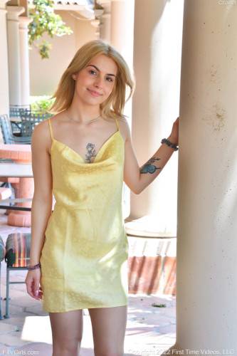 Chanel in Phallic Yellow Style by FTV Girls on nudesceleb.com